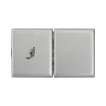 Zekupp Gümüş Gri Silah Temalı Metal Sigara Tabakası (ZU-TBK0023)