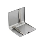 Zekupp Gümüş Gri Yunus Temalı Metal Sigara Tabakası (ZU-TBK0015)