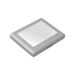 Zekupp Kalp Desenli Metal Sigara Tabakası (ZU-TBK0010)