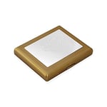 Zekupp Kalp Desenli Metal Sigara Tabakası (ZU-TBK0008)