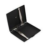 Zekupp Siyah At Nalı Temalı Metal Sigara Tabakası (ZU-TBK0022)