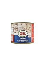 ZEL Haşlanmış Kuşbaşı Tavuk Konservesi 200 g – Yüksek Proteinli, Yemeye Hazır