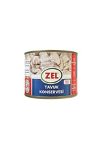 ZEL Haşlanmış Kuşbaşı Tavuk Konservesi 200 g – Yüksek Proteinli, Yemeye Hazır
