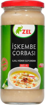 ZEL İşkembe Çorbası 480 ml – İlikli Kemik Suyundan, Dana/Kuzu İşkembe Etli, Geleneksel Çorba