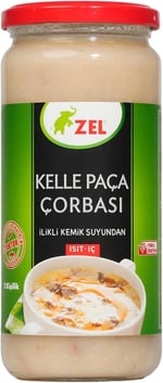 ZEL Kelle Paça Çorbası 480 ml – İlikli Kemik Suyundan, Proteinli Geleneksel Çorba