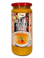 ZEL Kolajenli Anadolu Çorbası 480 ml – İlikli Kemik Suyundan, Hazır İçime Uygun, Katkısız, Geleneksel Lezzet, Yüksek Proteinli Sıvı Çorba