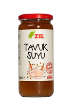 ZEL Tavuk Suyu 480 ml – Katkısız, Yemeklik Tavuk Suyu