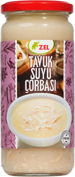 ZEL Tavuk Suyu Çorbası 480 ml – Tavuk Göğüs Etli, Yüksek Proteinli, Hazır Geleneksel Çorba
