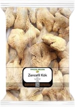 Zencefil Kök 100 gr Kuru Zencefil Kökü Kurutulmuş Kök Zencefil