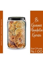 Zencefil Organik 3'lü Bi Kavanoz Narenciye Kurusu Seti Portakal Kurusu + Mandalin Kurusu + Limon Kurusu Cam Kavanozda