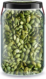Zencefil Organik Kabak Çekirdeği İçi Bi Kavanoz 660 cc. Cam Kavanozda Saf Katkısız Kabak Çekirdeği Dried Pumpkin Seed