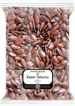 Zencefil Organik Keten Tohumu Tane 1 Kg. 1.Sınıf