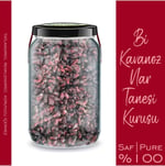 Zencefil Organik Nar Tanesi Kurusu Bi Kavanoz 660 cc. Cam Kavanozda Katkısız Nar Kurusu Taneleri Dried Pomegranate
