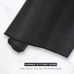 Zerfa Dünya Haritası Ekstra Büyük Genişletilmiş Kaymaz Kauçuk Oyun Mouse Pad & Klavye Masa Mat Bilgisayar Aptop için (900 mm X 400 mm X 2 mm) L Zmp253 Siyah (Dünya Haritası, 90 X 40 cm)