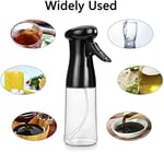 Zeytinyağı Püskürtücü, Sprey Yağdanlık, Barbekü, Pişirme Püskürtme Şişesi, 210 ml (Siyah)