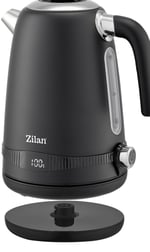 Zilan ZLN1001 Dijital Elektrikli Su Isıtıcı – 1.7L Kapasite, Çift Duvar Inox Akıllı Kettle, Ayarlanabilir Sıcaklık, 2200W Güç, Siyah