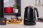 Zilan ZLN1001 Dijital Elektrikli Su Isıtıcı – 1.7L Kapasite, Çift Duvar Inox Akıllı Kettle, Ayarlanabilir Sıcaklık, 2200W Güç, Siyah