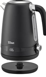 Zilan ZLN1001 Dijital Elektrikli Su Isıtıcı – 1.7L Kapasite, Çift Duvar Inox Akıllı Kettle, Ayarlanabilir Sıcaklık, 2200W Güç, Siyah