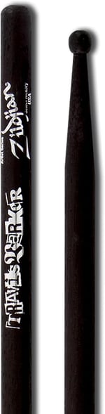 Zildjian ZASTBLK Travis Barker Signature Drumsticks Black - 2'li paket
