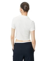 Zipper Polo T-Shirt