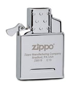 Zippo Unisex'in Bütan Çakmak Ekleme-Çift Torch, Krom, Bir Boyut