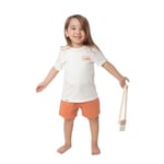 Zuppers 2li Organik Pamuk T-Shirt Şort Takım(0-4 Yaş) - Kiremit - 2-3 Yaş