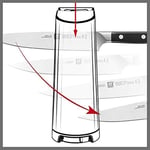 Zwilling 326050000 V-Edge Bıçak Bileyici, Siyah, 8 cm