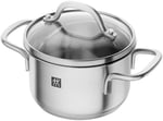 Zwilling 666521200 Paslanmaz Çelik Tencere 12 cm, Metalik Gri