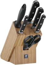 Zwilling 7 Parça Blok Bıçak Seti - Bambu Bloklu - Seçenekler: 7-tlg, 7 Parça, 8 Parça, Professional S, 35066-000-0...