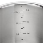 Zwilling Derin Tencere, 20 cm, Yuvarlak, 18/10 Paslanmaz Çelik - Bedenler: 16 cm, 20 cm, 6.25 liters