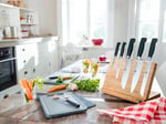 Zwilling Four Star 4'lü Biftek Bıçağı Seti, Paslanmaz Çelik, Siyah