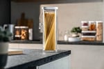 ZWILLING Fresh & Save Cube kutu, boyut 4S, modüler ve istiflenebilir saklama kabı, hava geçirmez ve vakumlanabilir saklama, bulaşık makinesinde yıkanabilir, şeffaf