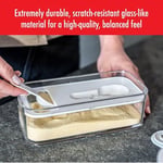 ZWILLING Fresh & Save CUBE Saklama Düzenleyici, 5 Parçalı Orta Set, Kiler Düzenleyiciler ve Depolama, Plastik, BPA İçermeyen Hava Geçirmez Kuru Gıda Saklama Kabı Badem, Muz Cipsi, Kuruyemiş ve daha