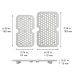 ZWILLING FRESH & SAVE VAKUM AKSESUARLARI SETİ PLASTİK KUTULAR İÇİN, M/L / 2-PARÇA