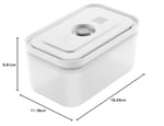 Zwilling Fresh & Save Vakumlu Saklama Kabı, M, Plastik, Yarı Şeffaf-Gri - Seçenekler: L / 3-pcs, 19 x 5 cm, 02)Mサイズ, único