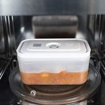 Zwilling Fresh & Save Vakumlu Saklama Kabı, M, Plastik, Yarı Şeffaf-Gri - Seçenekler: L / 3-pcs, 19 x 5 cm, 02)Mサイズ, único