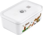 Zwilling Fresh & Save vakumlu yemek kutusu, dinozor çantası, gıda ve sandviçler için, çok renkli, tek renkli