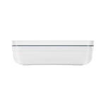 Zwilling Fresh & Save Vakumlu Yemek Taşıma Kabı, L Düz, Plastik, Beyaz-Akdeniz Mavisi - Seçenekler: Medium Box, Large Box, Large Flat, Small Box