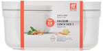 Zwilling Fresh & Save Vakumlu Yemek Taşıma Kabı, S, Plastik, Beyaz-Gri 3lü paket