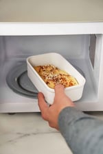Zwilling Fresh & Save Vakumlu Yemek Taşıma Kabı, L, Plastik, Yari Şeffaf-Akdeniz Mavisi