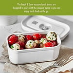 Zwilling Fresh & Save Vakumlu Yemek Taşıma Kabı, S, Plastik, Beyaz-Gri