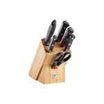 Zwilling Gourmet 7 Parça Bambu Bloklu Bıçak Seti