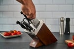 Zwilling Kendinden Bilemeli Bıçak Bloklu 7 Parça Bıçak Seti