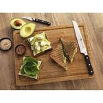ZWILLING Pro Ekmek Bıçağı, 20 cm, Siyah, Dalgali Kenar - Bedenler: 13 cm, 20 cm, Ekmek bıçağı, Çok amaçlı bıçak