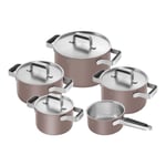 Zwilling Pure Tencere Seti 5 Parça Gül Rengi