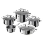 Zwilling Quadro – 5 parçalı set pişirme kabı, gümüş, 58 x 35 x 30 cm