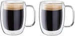 Zwilling Sorrento Çift Camlı Kulplu 2'li Espresso Bardak Seti, 134 ml, Cam, Şeffaf Cam - Seçenekler: 80 ml, 134 ml