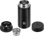 Zwilling Thermo Çay Demlikli Matara, Paslanmaz Çelik, Siyah, 420 ml