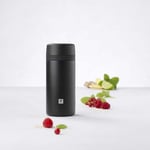 Zwilling Thermo Çay Demlikli Matara, Paslanmaz Çelik, Siyah, 420 ml