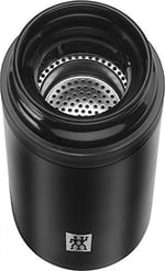 Zwilling Thermo Çay Demlikli Matara, Paslanmaz Çelik, Siyah, 420 ml